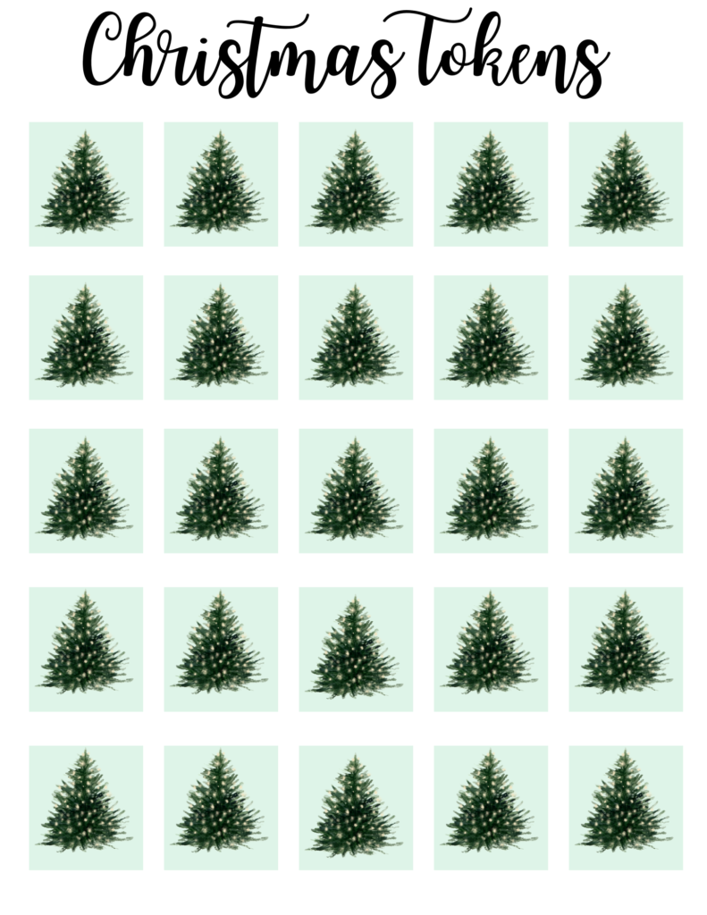 Free Christmas Bingo Game for Families - House of Springs